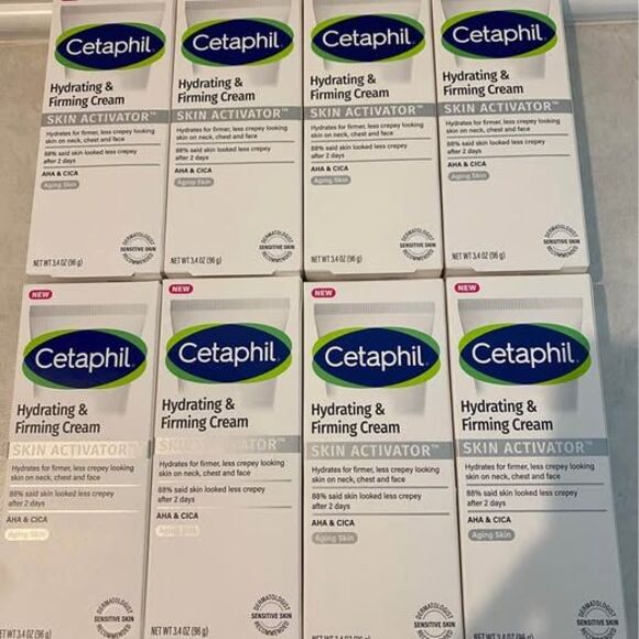Unbranded Other - 8 brand new cetaphil hydrating & firming cream skin activator bundle set